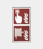 Luxe combi bord brandmelder en brandslang