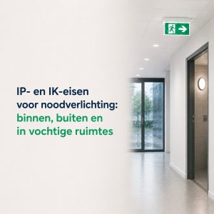 Een douche en een buitenruimte IP en IK eisen