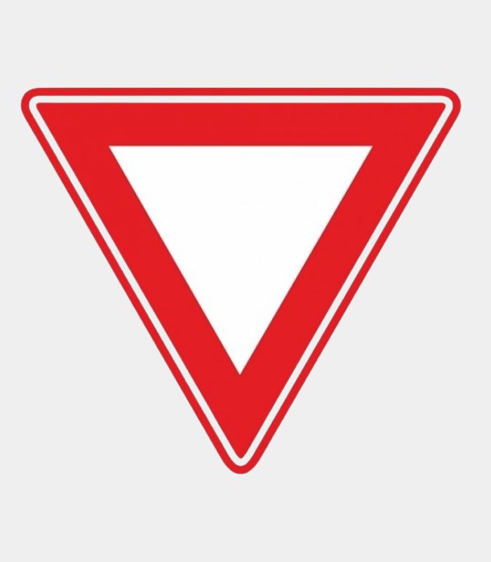 Verkeersbord voorrang