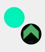 glow in the dark stip en vloerpijl